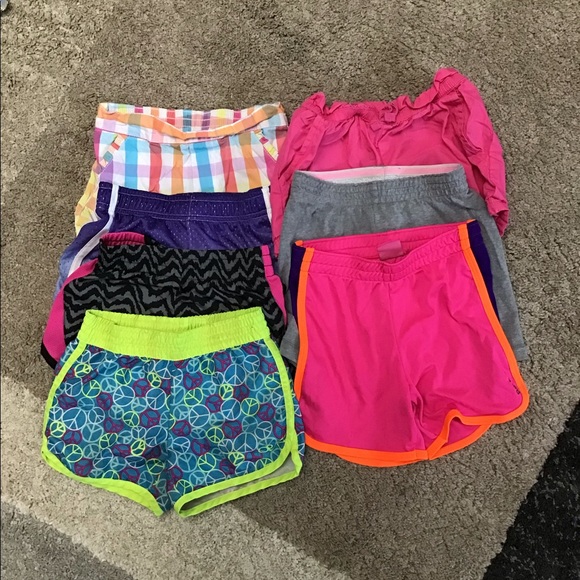 Reebok Other - HUGE Girls mixed brands size 4, 4/5, 5 shorts bundle summer